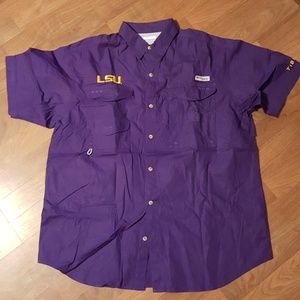 Men's Columbia LSU shirt
